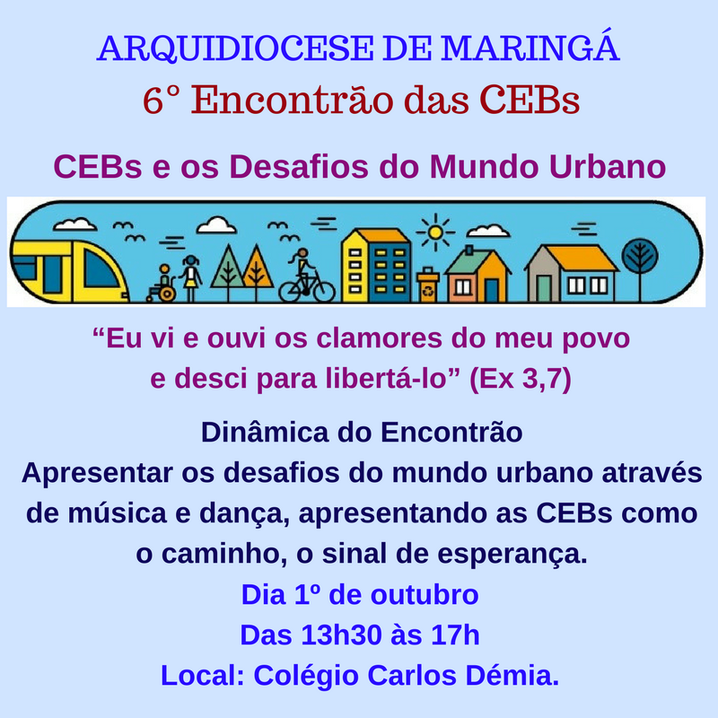 6º Encontrão das CEBs  Arquidiocese de Maringá Sul II