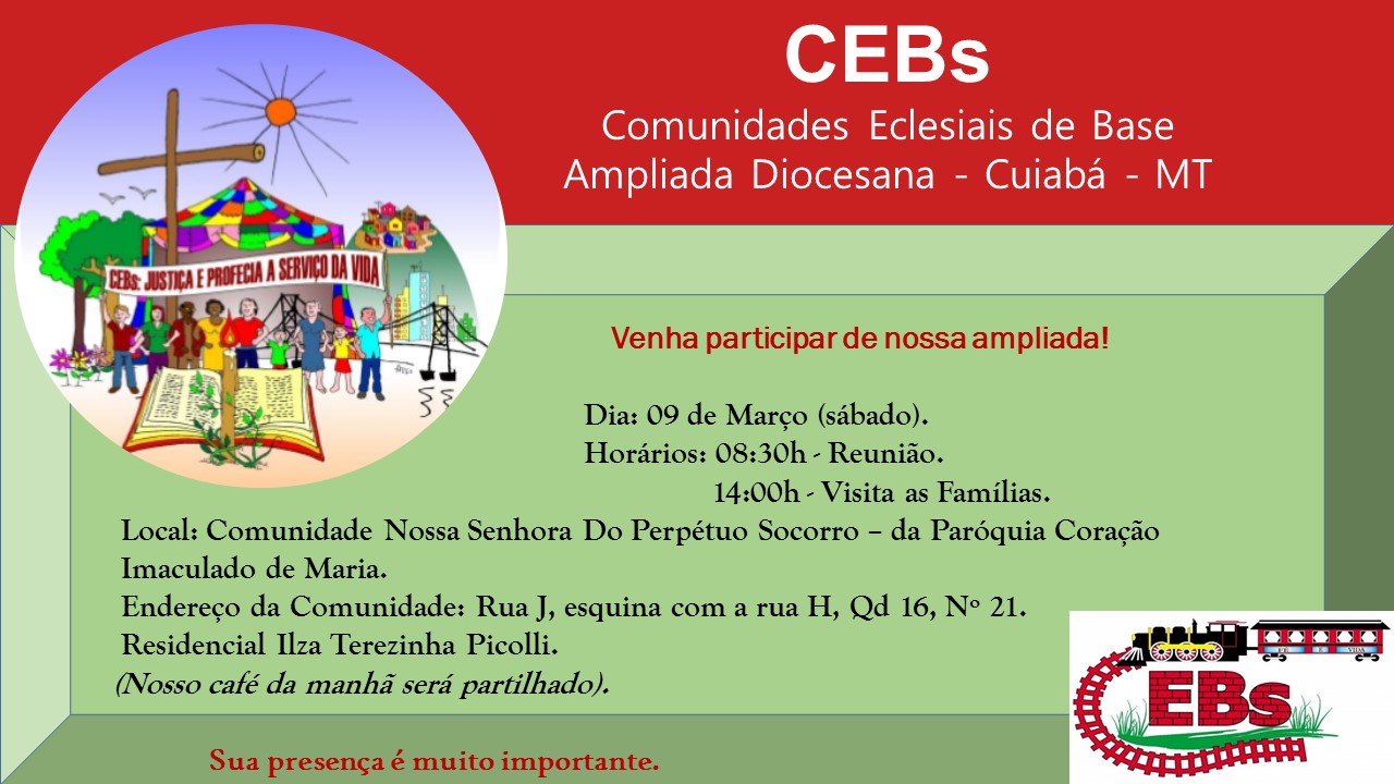 Reunião Ampliada das CEBs Cuiabá.