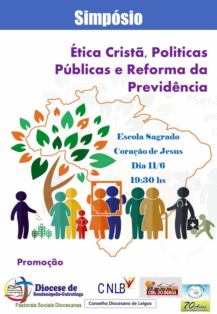 Conselho de Leigos e Pastorais debatem Reforma da Previdência. Diocese Rondonópolis-Guiratinga
