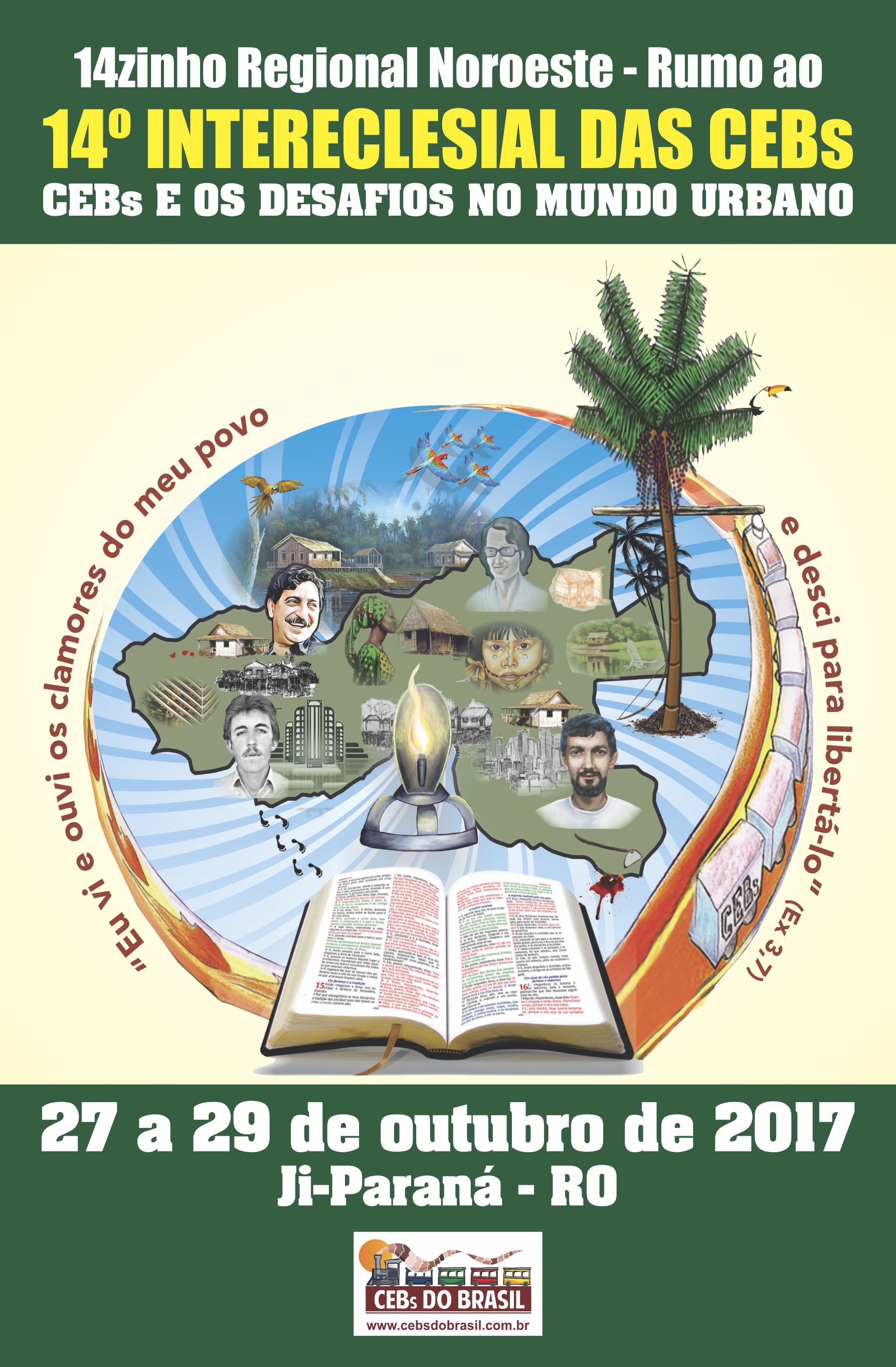 CEBs: 14zinho Regional Noroeste será realizado na cidade de Ji-Paraná-RO