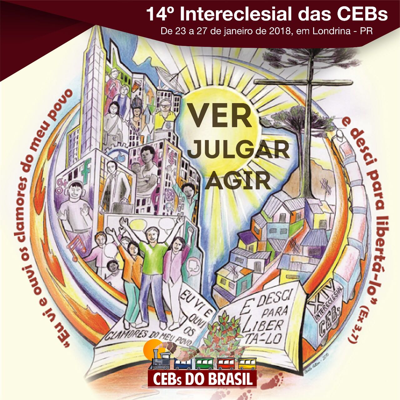 14º Intereclesial – A Reflexão e o Debate  Os desafios do Mundo Urbano: tema gerador do Encontro. Flora Neves