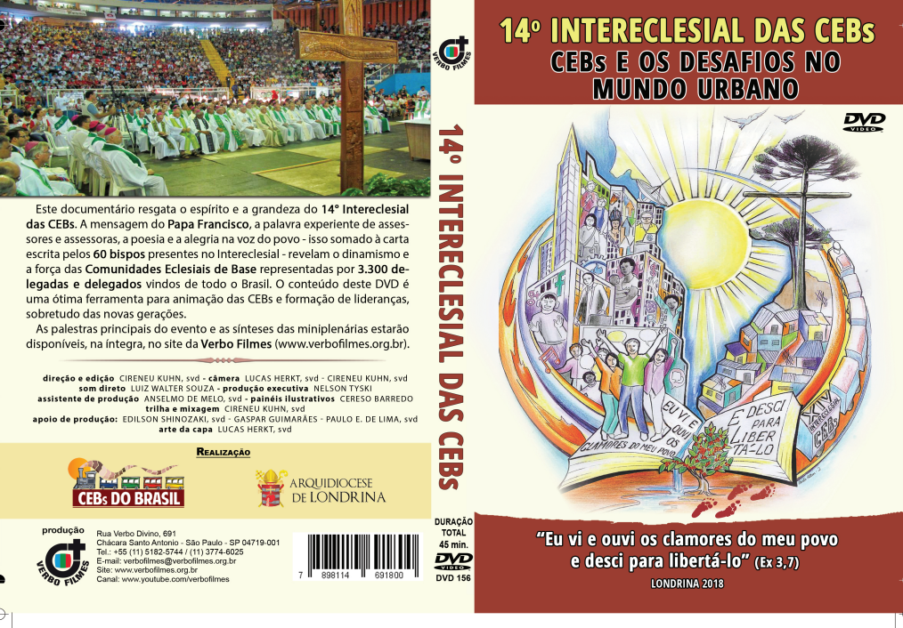 ASSISTA  DVD do 14º Intereclesial das CEBs do Brasil Verbo Filmes