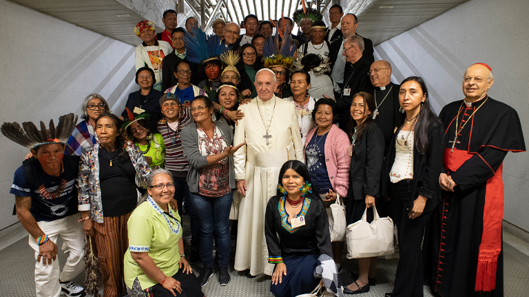 “Saímos do Sínodo cheios de esperanças”, afirmam lideranças indígenas após encontro com o Papa Francisco