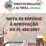 NOTA DE REPÚDIO CONTRA A PL 490/2007
